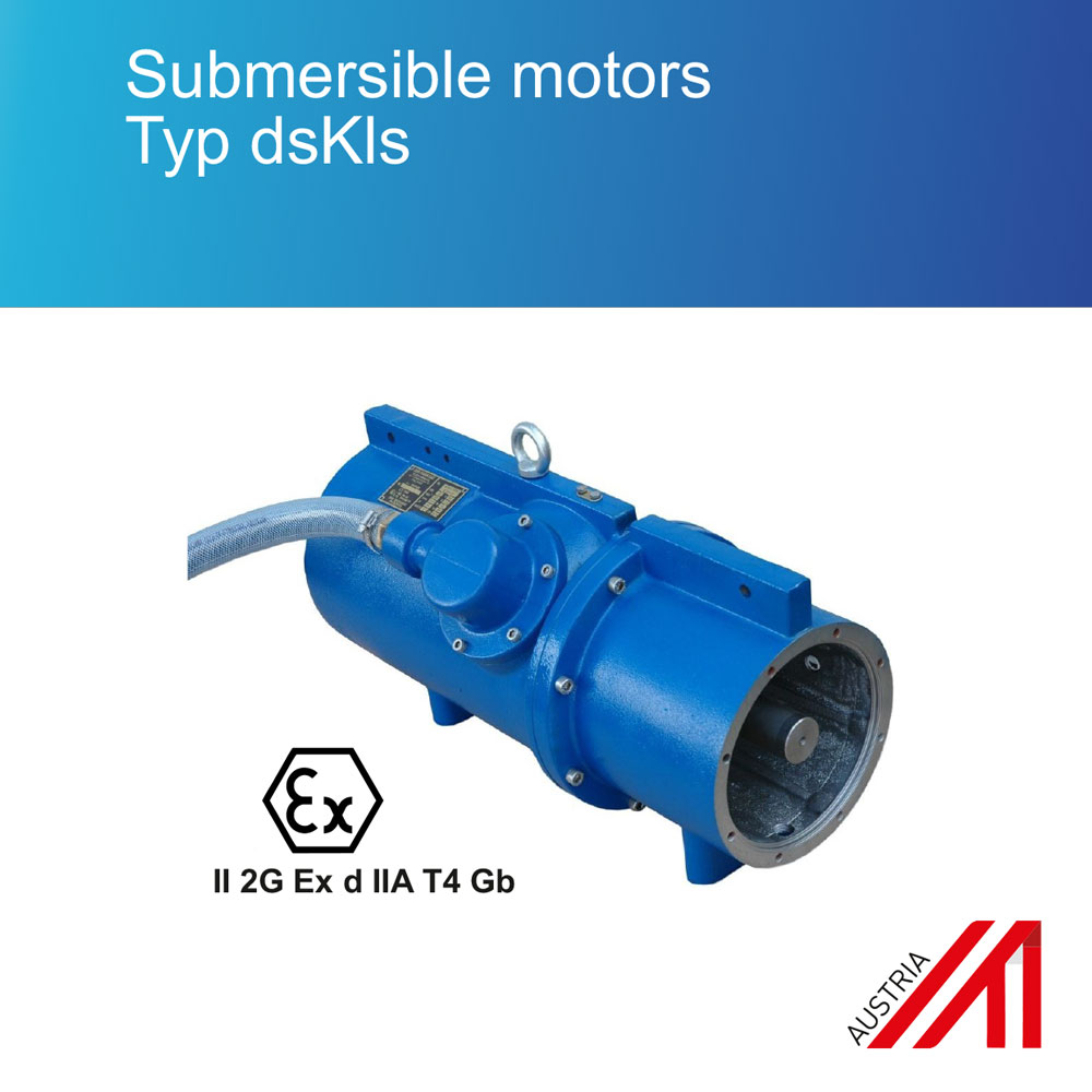 Submersible motors Typ dsKls